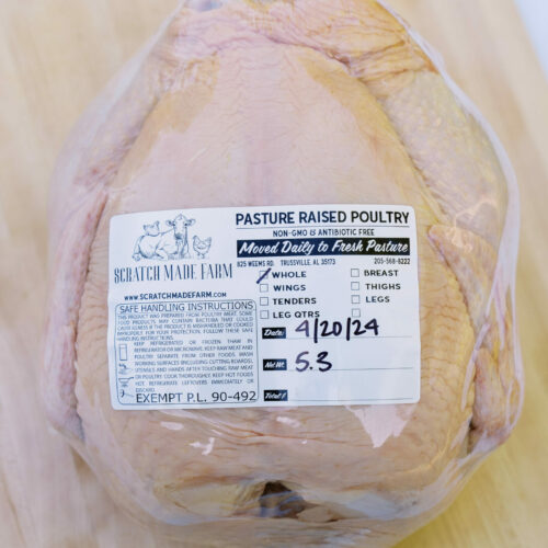 Whole Chicken (Pasture-Raised Soy Free, Organic Fed)