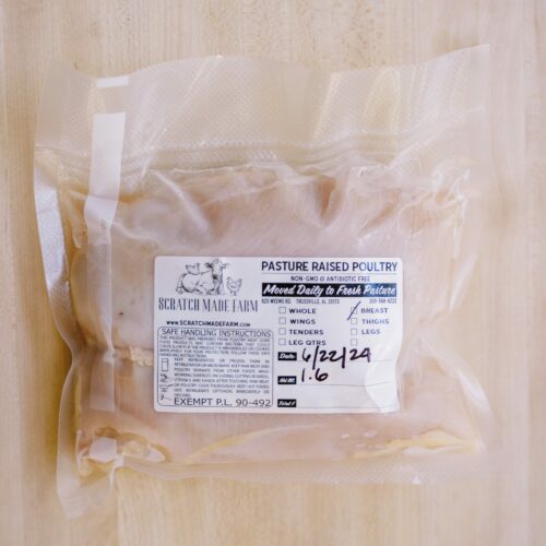 Pasture Raised Boneless Skinless Chicken Breasts