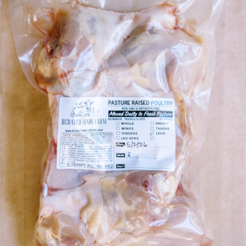 Chicken Drumsticks (Pasture-Raised Soy-Free, Organic Fed)